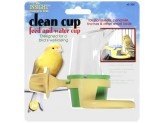 JW Pet Clean Cup Bird Feed and Water Cup Assorted 1ea/SM, 2 oz - Petsplace.store