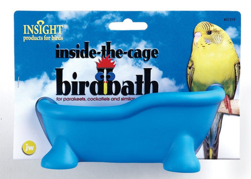 JW Pet Inside Cage Bird Bath Assorted 1ea/One Size - Petsplace.store