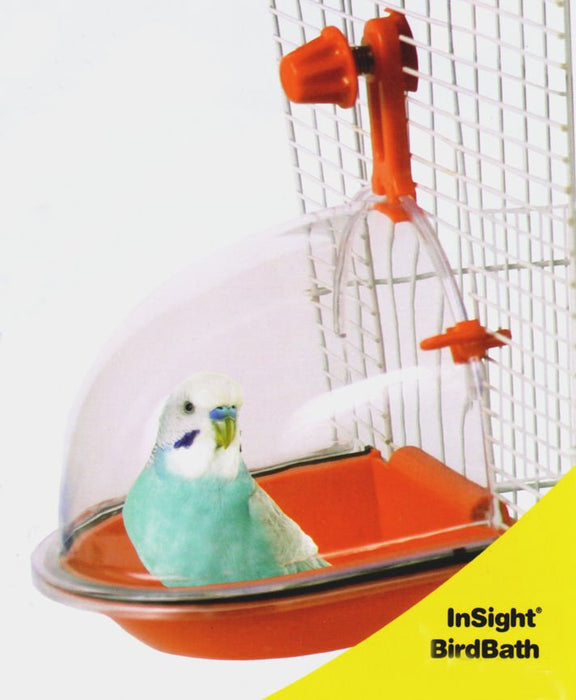 JW Pet Insight Bird Bath Assorted 1ea/One Size - Petsplace.store