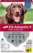 K9 Advantix Ii Dog Extra Large Blue 6 - Pack - Petsplace.store