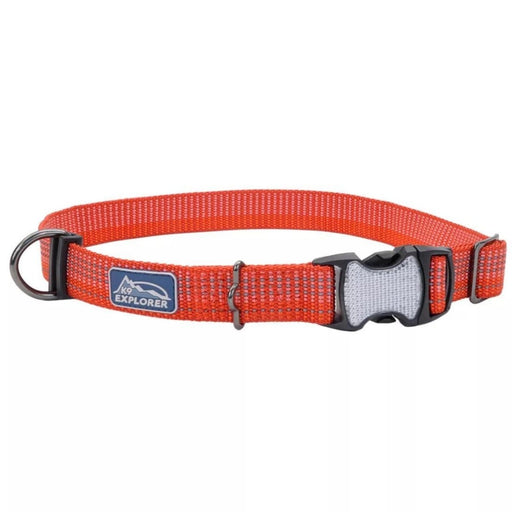 K9 Explorer Brights Reflective Adjustable Dog Collar Canyon Extra Small 5/8"x 8" - 12" - Petsplace.store