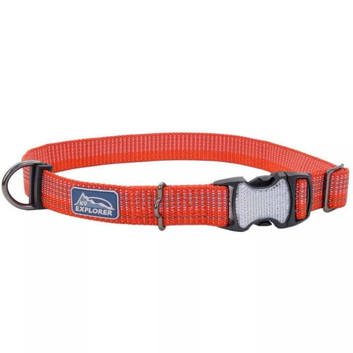 K9 Explorer Brights Reflective Adjustable Dog Collar Canyon Large 1"x 18" - 26" - Petsplace.store