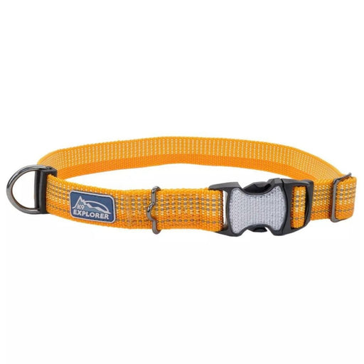 K9 Explorer Brights Reflective Adjustable Dog Collar Desert Extra Small 5/8"x 8" - 12" - Petsplace.store