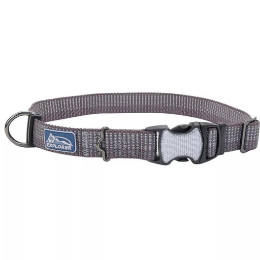 K9 Explorer Brights Reflective Adjustable Dog Collar Mountain Medium 1"x 12" - 18" - Petsplace.store