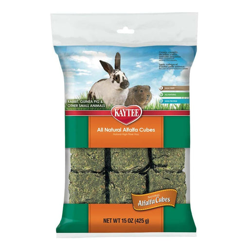 Kaytee Alfalfa Cubes 1ea/15 oz - Petsplace.store