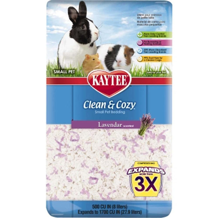 Kaytee Clean & Cozy Lavender Bedding 1ea/24.6 l - Petsplace.store