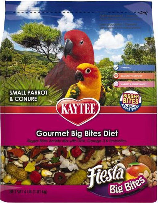 Kaytee Fiesta Big Bites - Parrot 1ea/4 lb - Petsplace.store