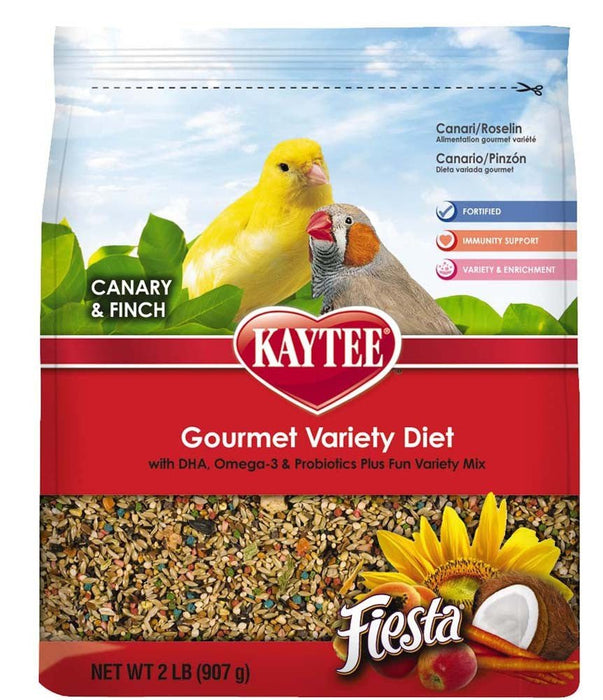 Kaytee Fiesta Canary & Finch 1ea/2 lb - Petsplace.store