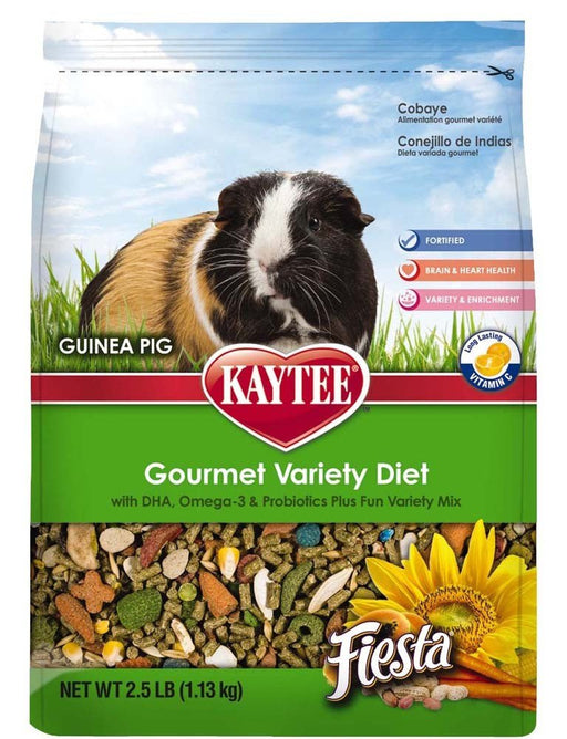 Kaytee Fiesta Guinea Pig Food 1ea/2.5 lb - Petsplace.store