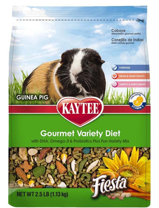 Kaytee Fiesta Guinea Pig Food 1ea/2.5 lb - Petsplace.store