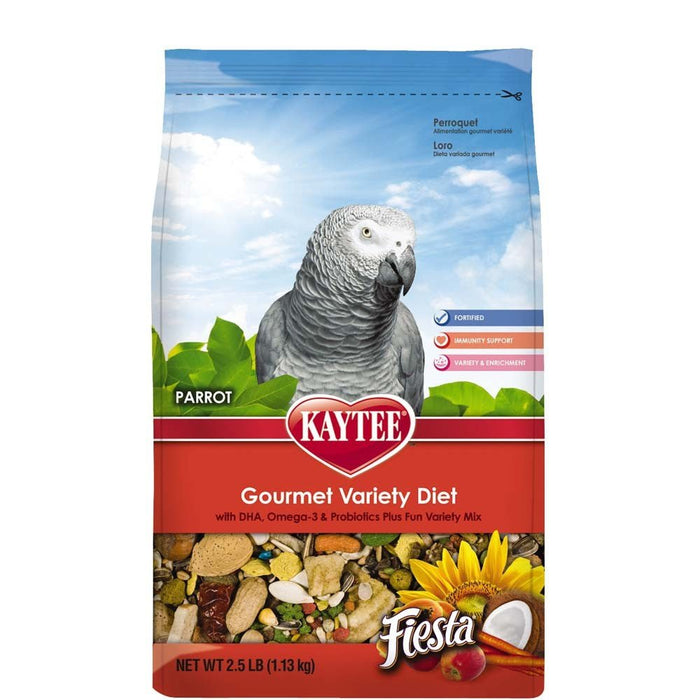 Kaytee Fiesta Parrot Food 1ea/2.5 lb - Petsplace.store