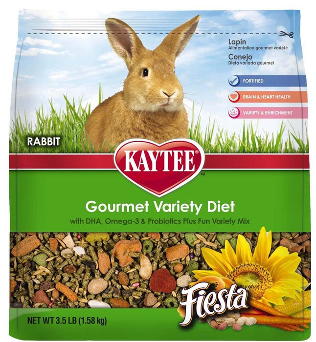 Kaytee Fiesta Rabbit Food 1ea/3.5 lb - Petsplace.store