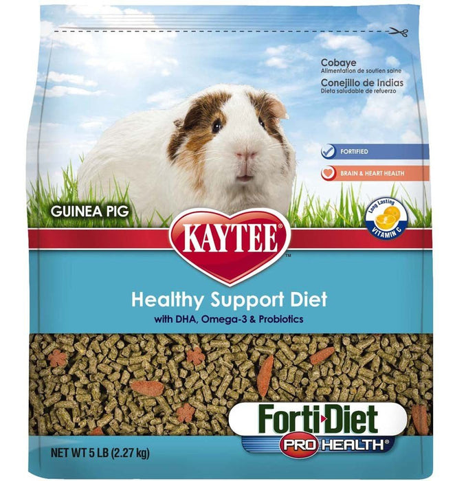 Kaytee Forti Diet Pro Health Guinea Pig Food 1ea/5 lb - Petsplace.store