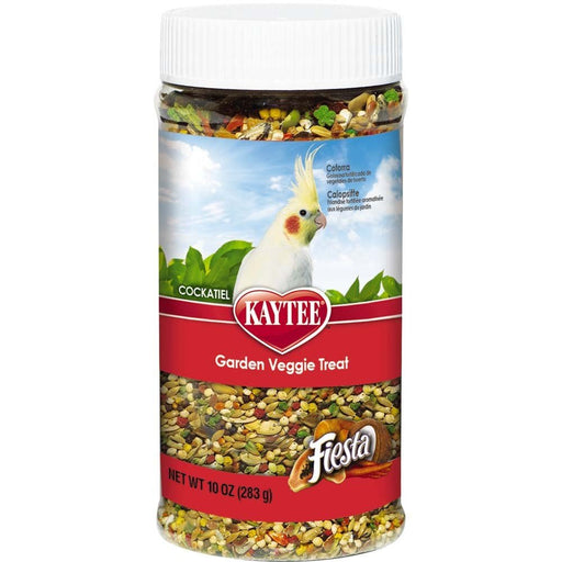 Kaytee Garden and Veggie Treat Jar - Cockatiel 1ea/10 oz - Petsplace.store