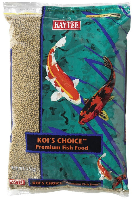 Kaytee Koi's Choice Koi Floating Fish Food 1ea/10 Lb Bag - Petsplace.store