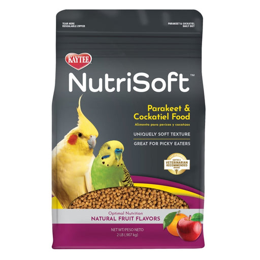 Kaytee NutriSoft Parakeet and Cockatiel Pet Bird Food 1ea/2 lb - Petsplace.store