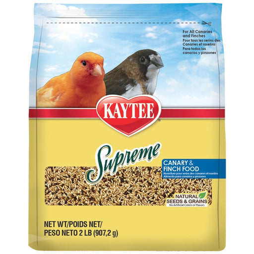 Kaytee Supreme Canary & Finch Food 1ea/2 lb - Petsplace.store