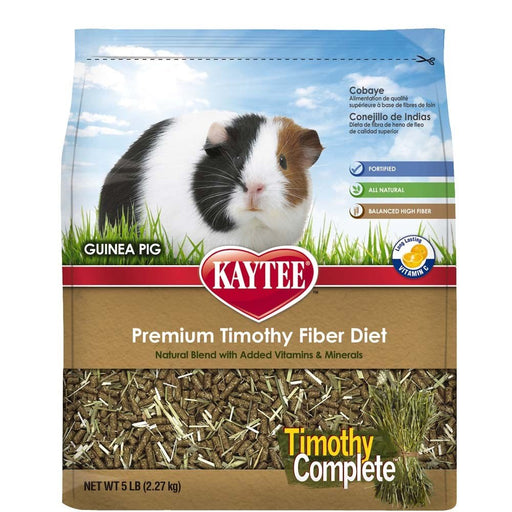 Kaytee Timothy Complete Guinea Pig Food 1ea/5 lb - Petsplace.store