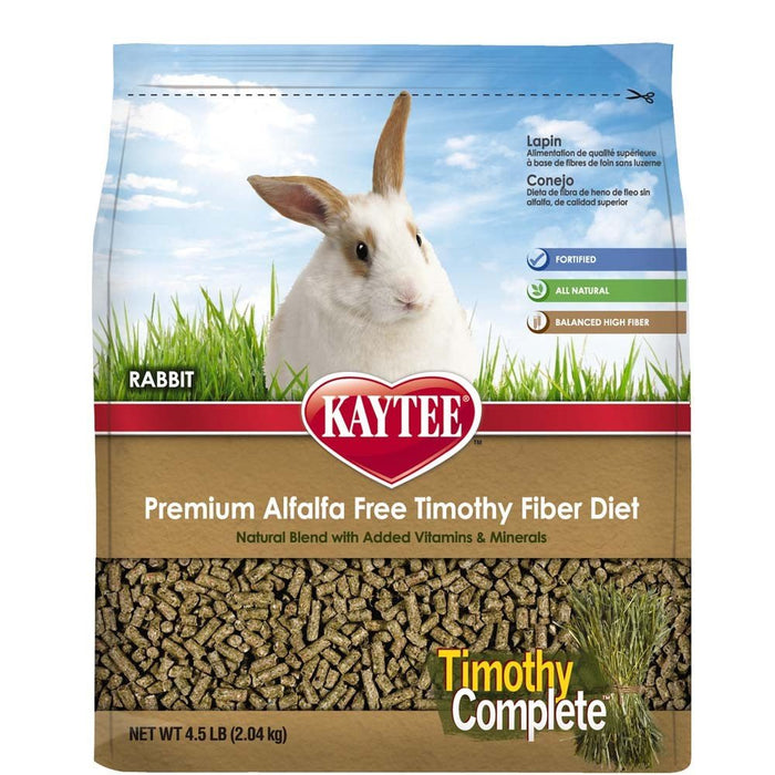 Kaytee Timothy Complete Rabbit Food 1ea/4.5 lb - Petsplace.store