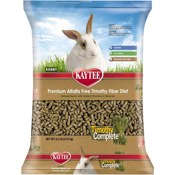 Kaytee Timothy Complete Rabbit Food 1ea/9.5 lb - Petsplace.store