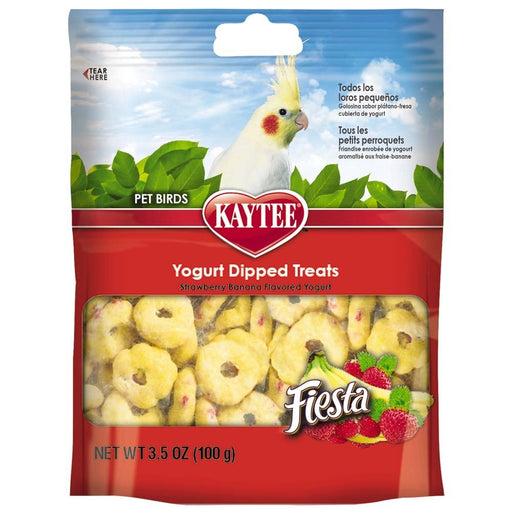 Kaytee Yo Dips Treat for All Pet Birds - Strawberry Banana 1ea/3.5 oz - Petsplace.store