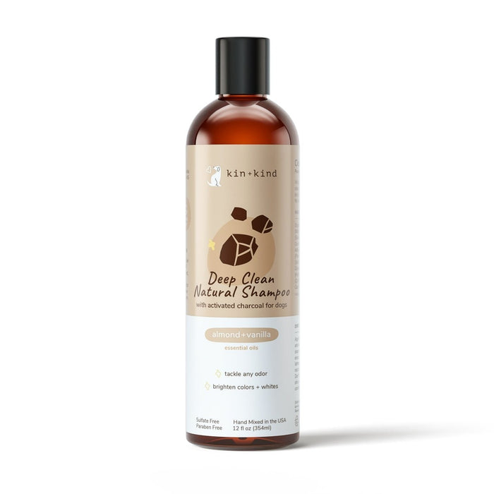 **Kin+Kind Shampoo Deep Clean 12oz. Almond Vanilla - Petsplace.store