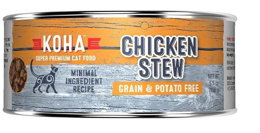 Koha Cat Chicken Stew 5.5oz.(Case of 24) - Petsplace.store