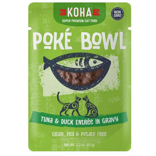 Koha Cat Grain Free Pok Tuna and Duck 3oz.(Case of 24) - Petsplace.store