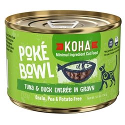 Koha Cat Grain Free Pok Tuna and Duck 5.5oz.(Case of 24) - Petsplace.store