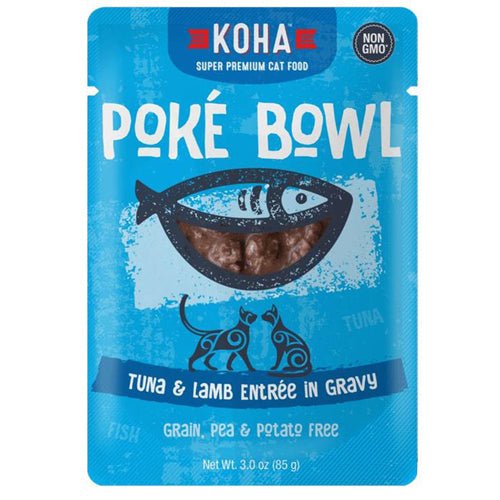 Koha Cat Grain Free Pok Tuna and Lamb 3oz.(Case of 24) - Petsplace.store