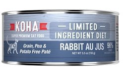 Koha Cat Limited Ingredient Pat Grain Free Rabbit 3oz.(Case of 24) - Petsplace.store