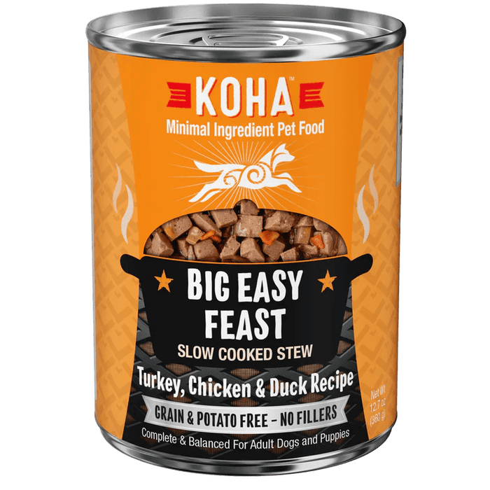 Koha Dog Graon Free Big easy Stew 12.7oz. (Case of 12) - Petsplace.store