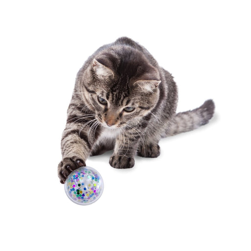 KONG Active Confetti Ball Cat Toy One Size (2 pack) - Petsplace.store