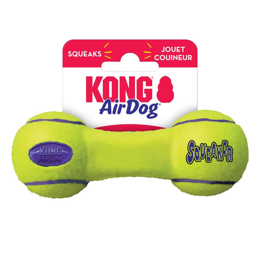 KONG Air Dog Squeaker Dumbbell Dog Toy 1ea/LG - Petsplace.store