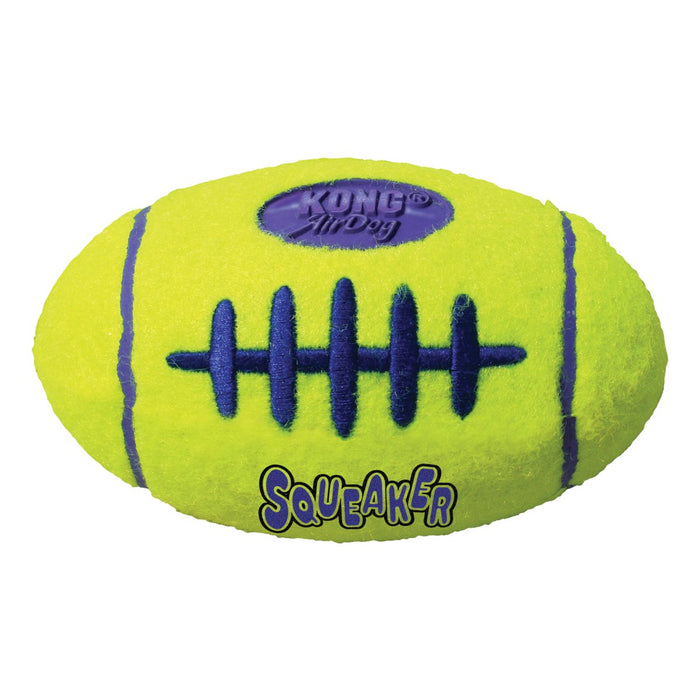 KONG Air Dog Squeaker Football Dog Toy 1ea/SM - Petsplace.store