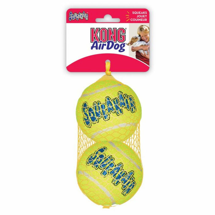 KONG Air Dog Squeaker Tennis Ball Dog Toy 1ea/2 pk, LG - Petsplace.store