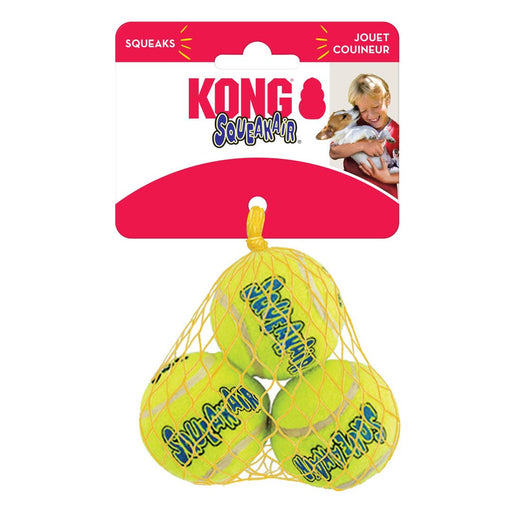 KONG Air Dog Squeaker Tennis Ball Dog Toy 1ea/3 pk, SM - Petsplace.store