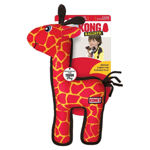 KONG Ballistic Dog Toy Giraffe, MD/LG (2 pack) - Petsplace.store