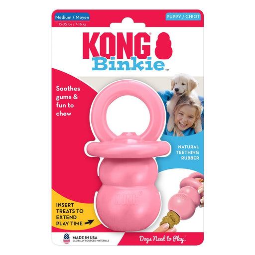 KONG Binkie Puppy Toy Assorted 1ea/MD - Petsplace.store