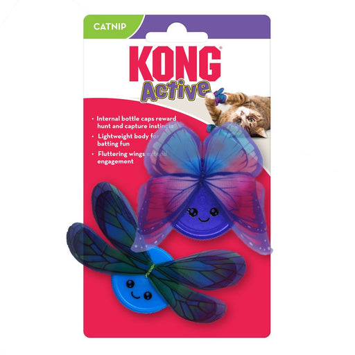 KONG Cat Active Capz Cat Toy 1ea/2 pk - Petsplace.store