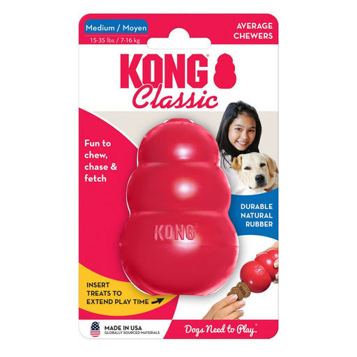 KONG Classic Dog Toy 1ea/MD - Petsplace.store