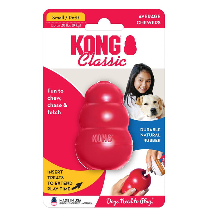 KONG Classic Dog Toy 1ea/SM - Petsplace.store