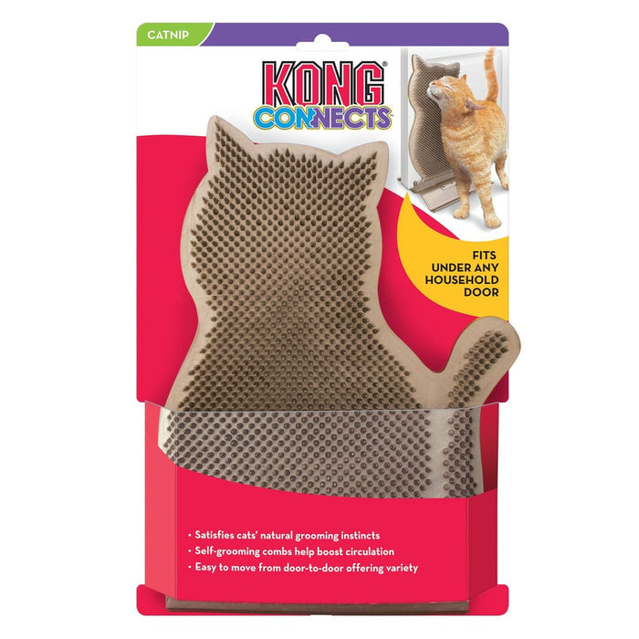 KONG Connects Kitty Self - Grooming Comber for Cats Champagne 1ea/One Size - Petsplace.store