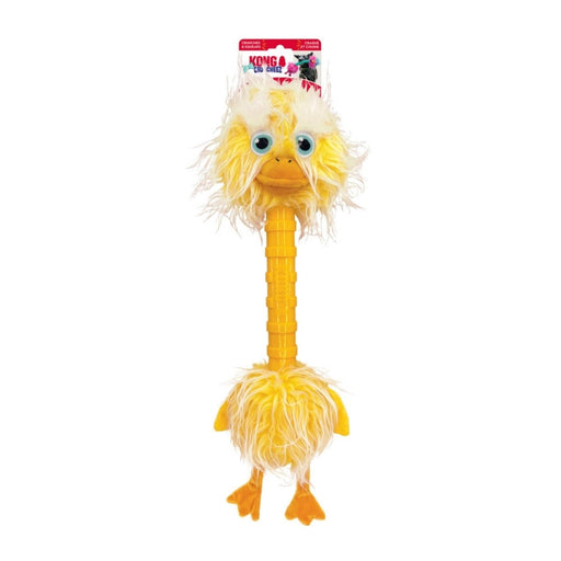 KONG Cruncheez Stretch Birds Dog Toy Assorted, 1ea/XL - Petsplace.store