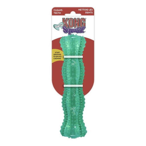 KONG Dental Squeezz Stick Dog Chew Teal 1ea/MD - Petsplace.store