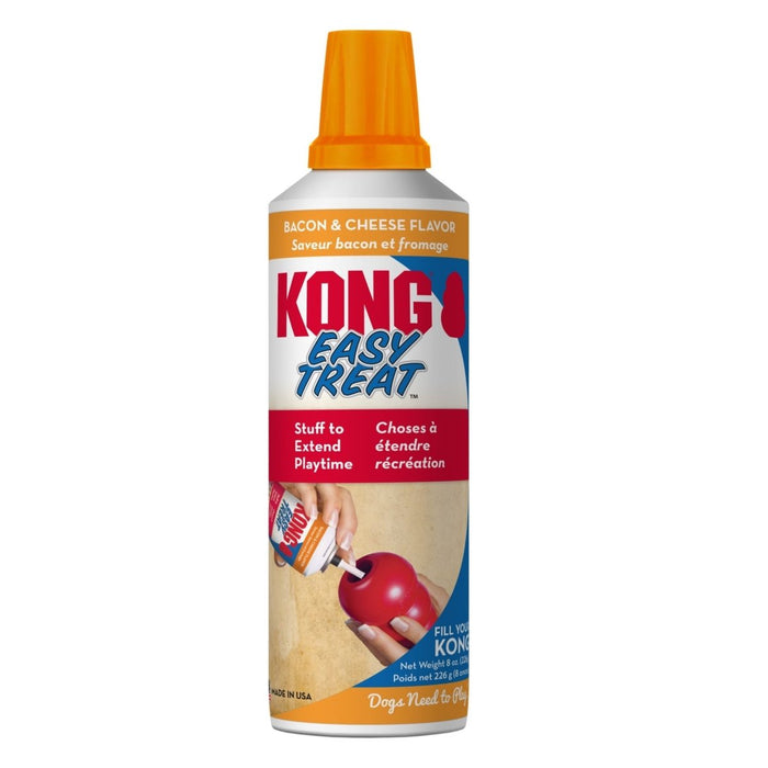 KONG Easy Treat Paste Dog Treat Bacon & Cheese 1ea/8 oz - Petsplace.store