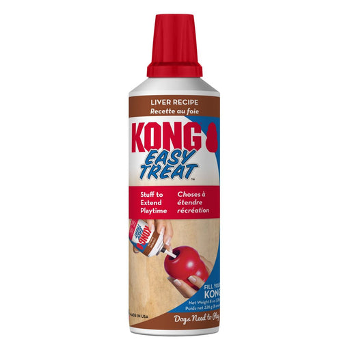 KONG Easy Treat Paste Dog Treat Chicken Liver 1ea/8 oz - Petsplace.store