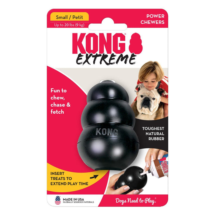 KONG Extreme Dog Toy Black 1ea/SM - Petsplace.store