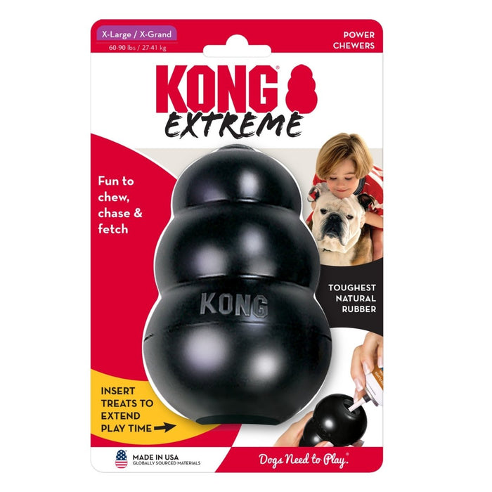 KONG Extreme Dog Toy Black 1ea/XL - Petsplace.store