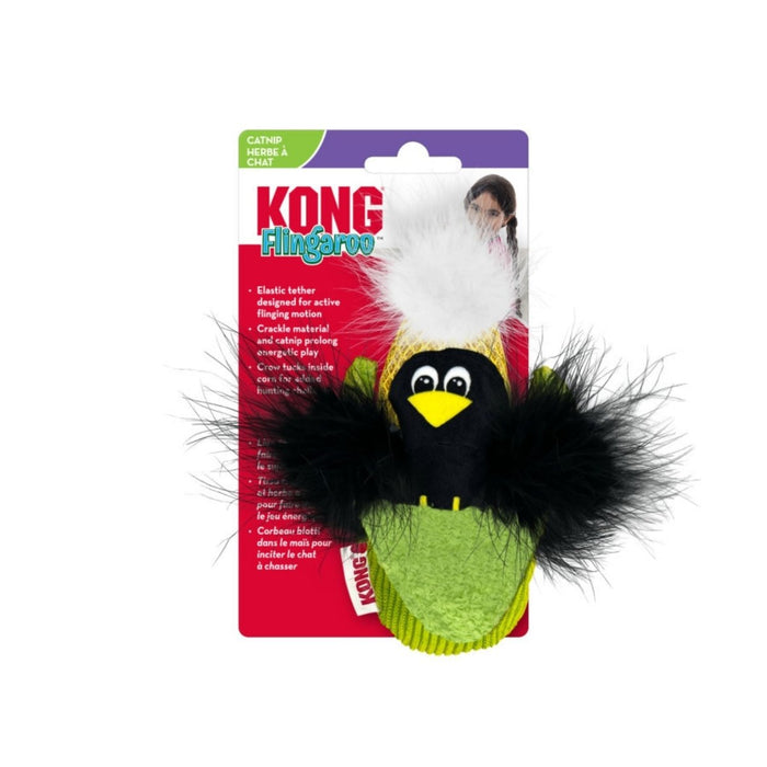 KONG Flingaroo Corny Bird Cat Toy 1ea/One Size - Petsplace.store